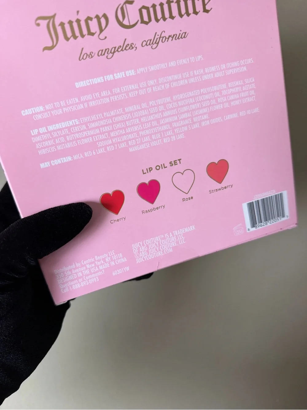 Juicy Couture Pink 4-Piece Lovely Lip Set